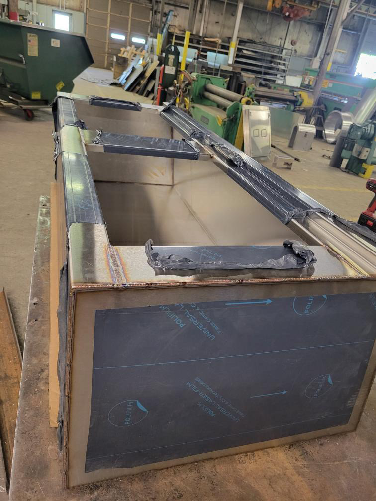 Custom Stainless Steel Cabinet